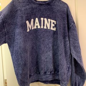 Oversized comfy Maine sweatshirt XL